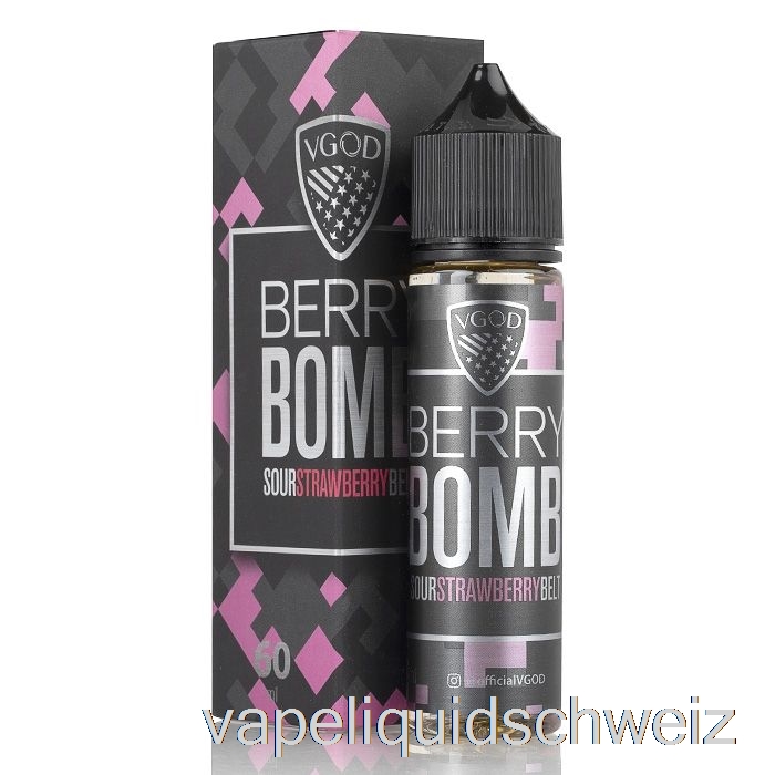 Beerenbombe – Vgod E-Liquid – 60 Ml, 3 Mg Vape Ohne Nikotin